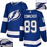 Lightning #89 Conacher Blue With Special Glittery Logo Adidas Jersey,baseball caps,new era cap wholesale,wholesale hats
